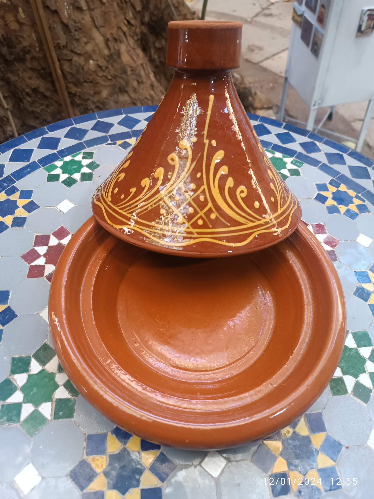 Authentic Handcrafted Moroccan Tagine – Oven & Dishwasher Safe