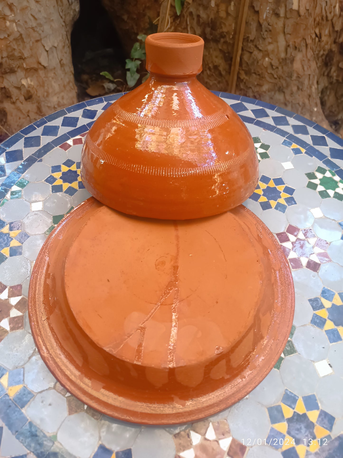 Authentic Handcrafted Moroccan Tagine – Oven & Dishwasher Safe