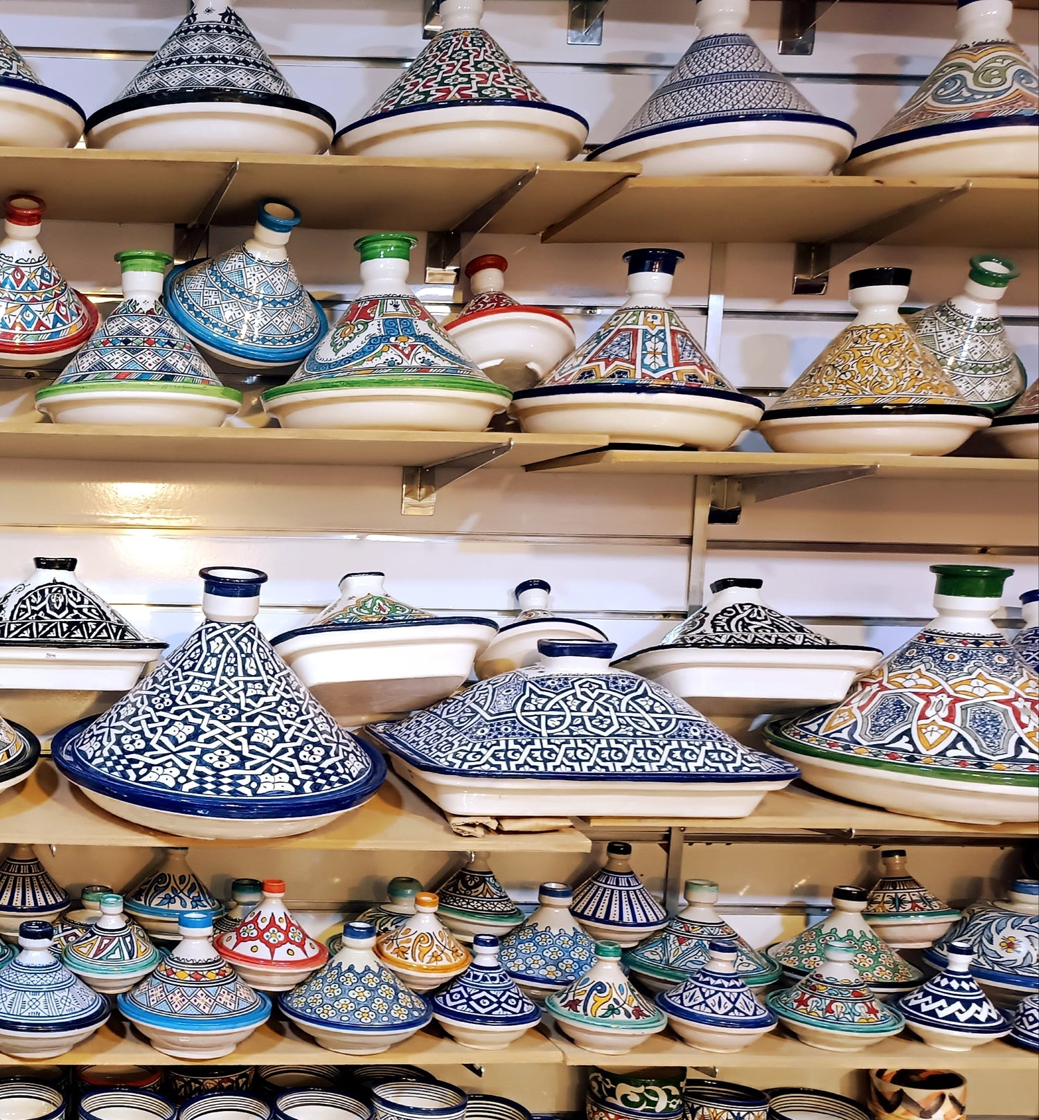 Authentic Moroccan Tagine Set Handmade – Oven & Stovetop Safe Clay Cooking Pot