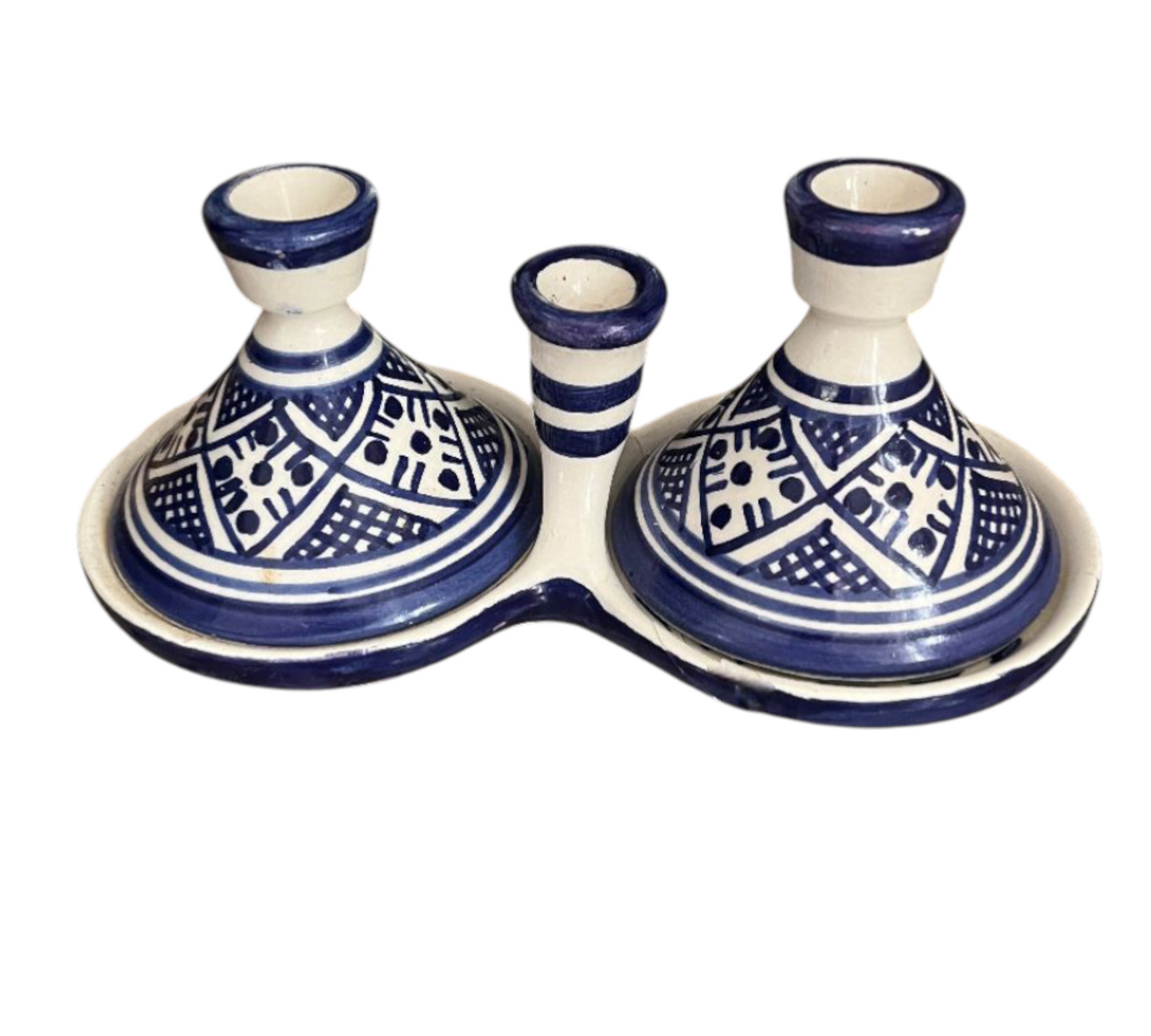 Handmade Moroccan Fes Spice Tagine – Lead-Free