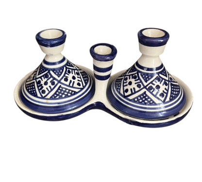Handmade Moroccan Fes Spice Tagine – Lead-Free