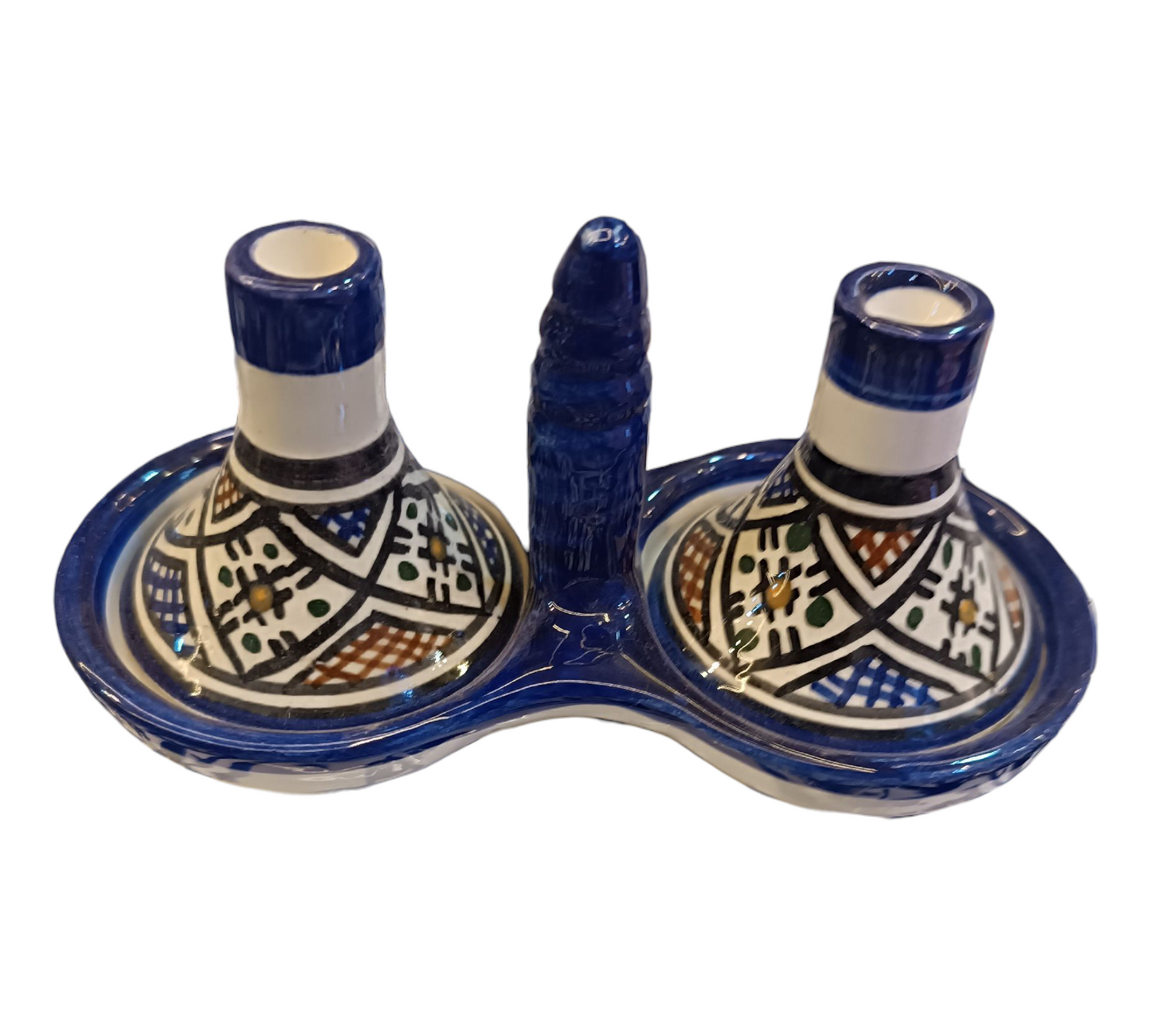 Handmade Moroccan Fes Spice Tagine – Lead-Free