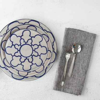 Handmade Moroccan Ceramic Plates Dishwasher & Microwave Safe