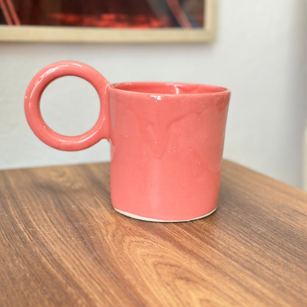 "Handmade & Hand-Painted Ceramic Mugs – Microwave & Dishwasher Safe"