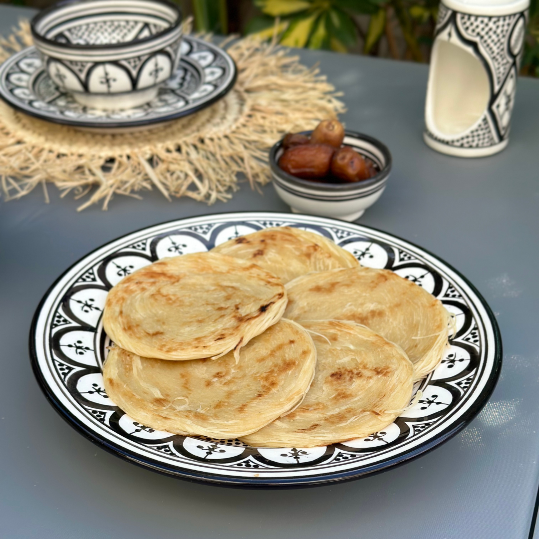 bowls service hand-painted dishwasher microwave safe (6 bowls)