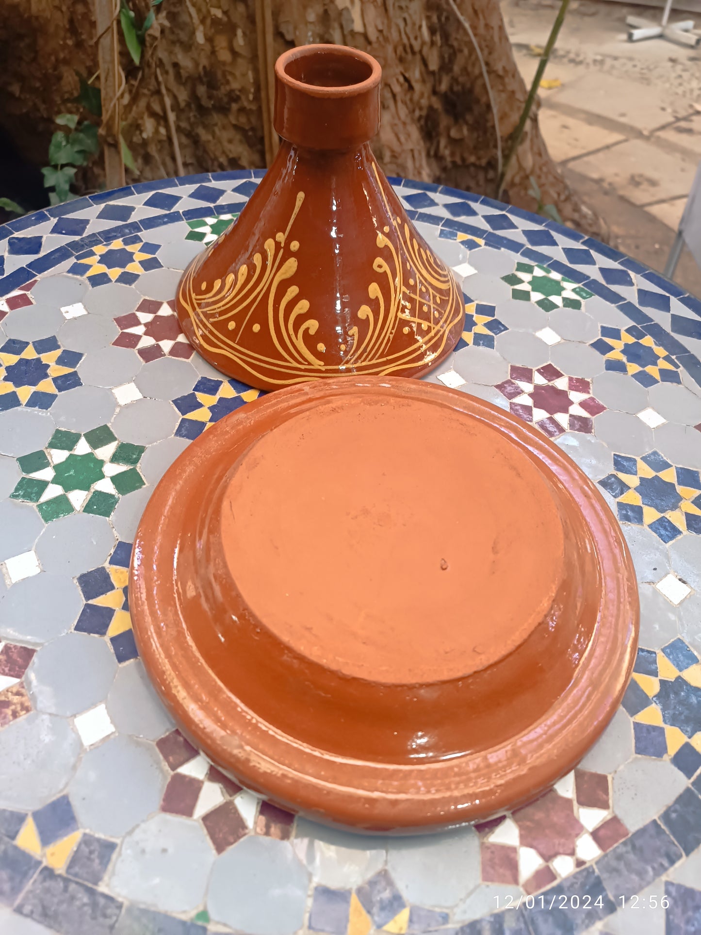 Authentic Handcrafted Moroccan Tagine – Oven & Dishwasher Safe