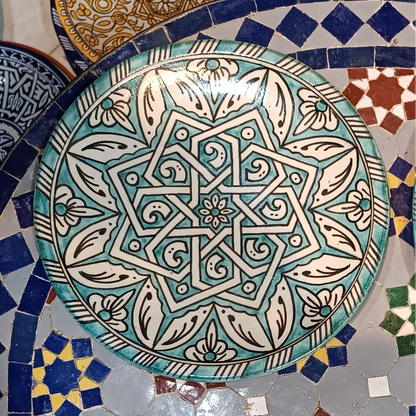 Luxury Moroccan pottery Dinnerware Set – Handcrafted Traditional Pottery