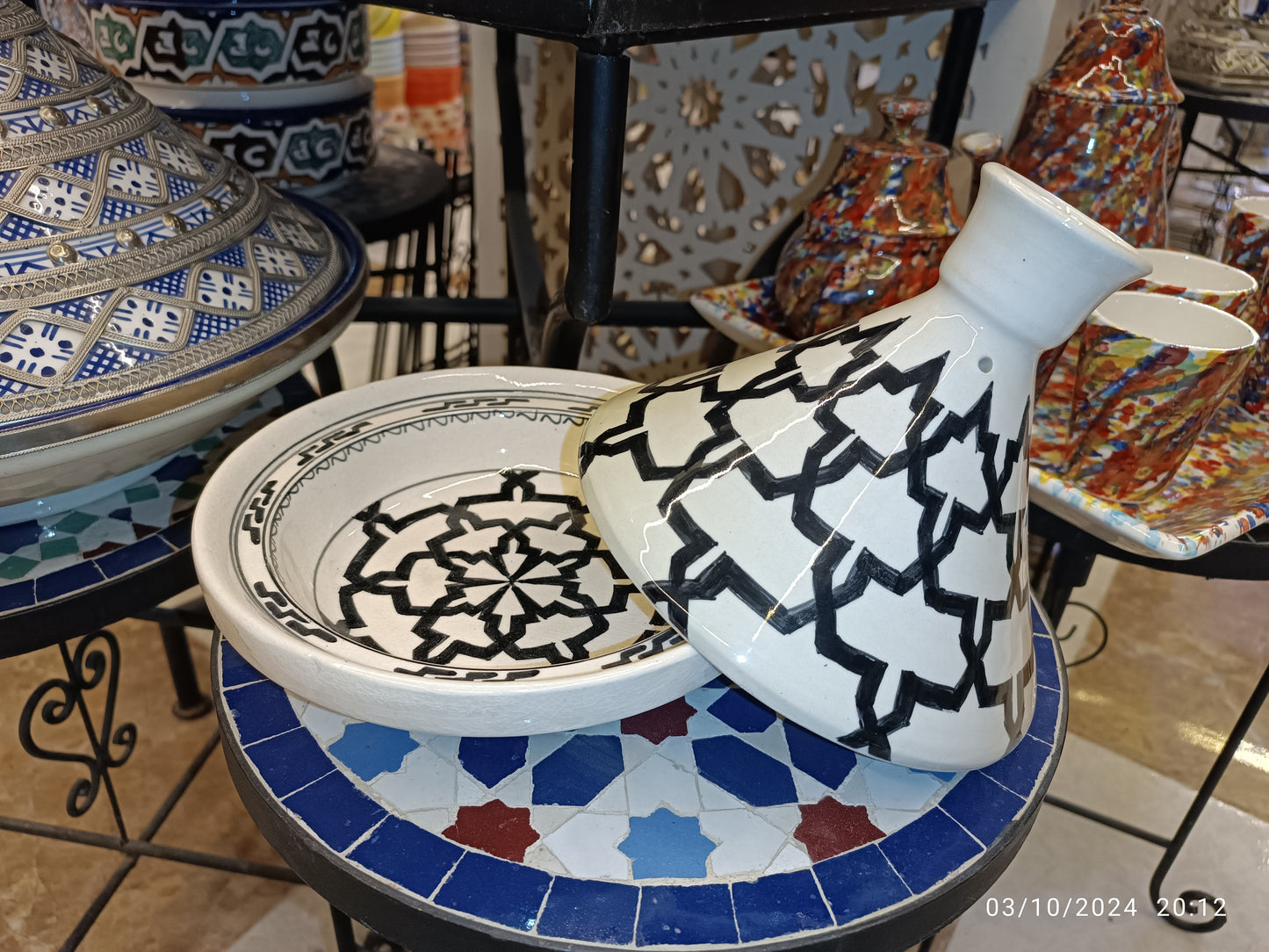 Moroccan Cooking Tagine – Handmade Ceramic Tagine for Oven Cooking