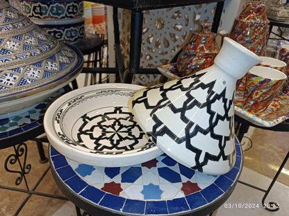 Moroccan Cooking Tagine – Handmade Ceramic Tagine for Oven Cooking