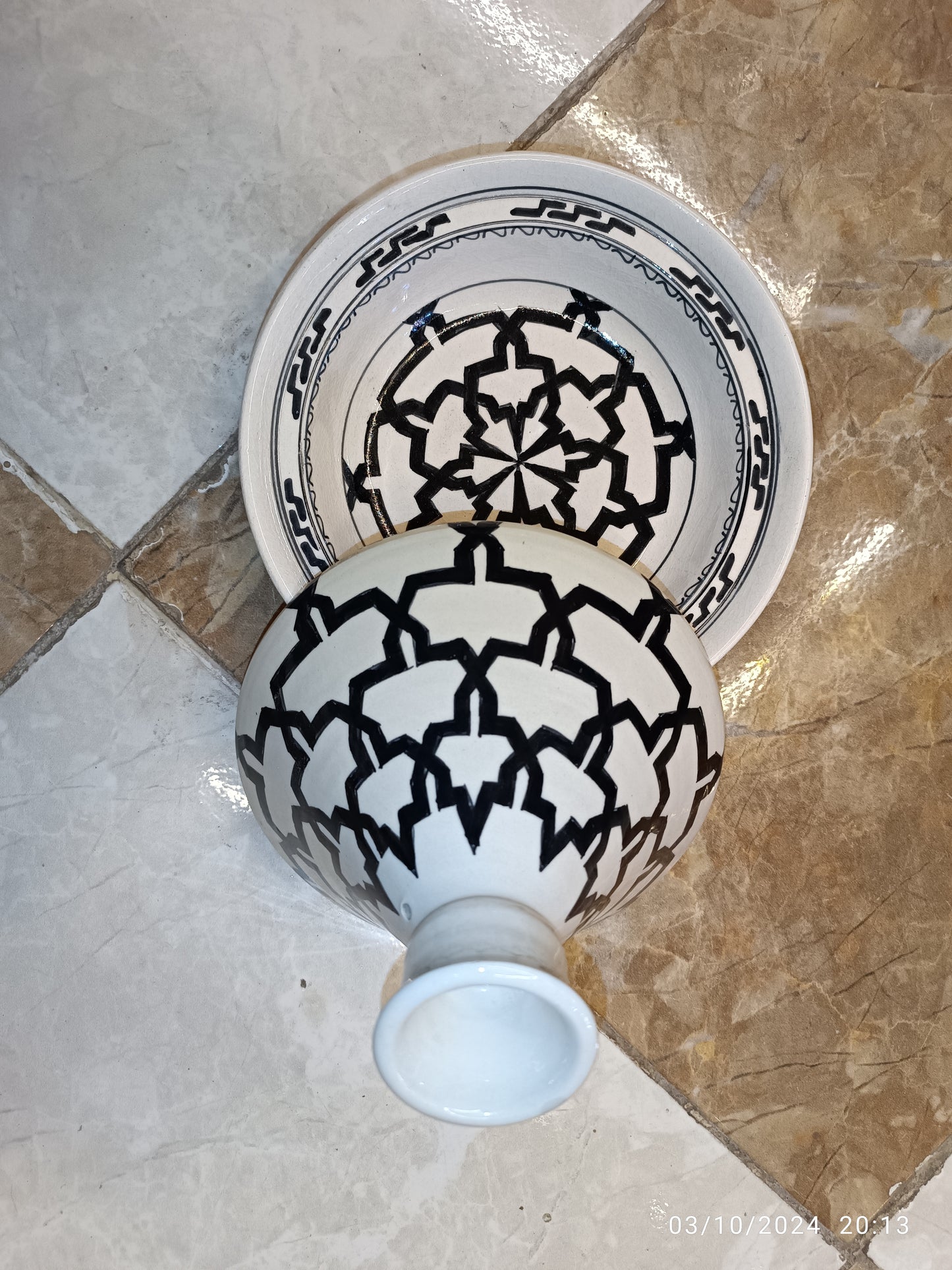 Moroccan Cooking Tagine – Handmade Ceramic Tagine for Oven Cooking