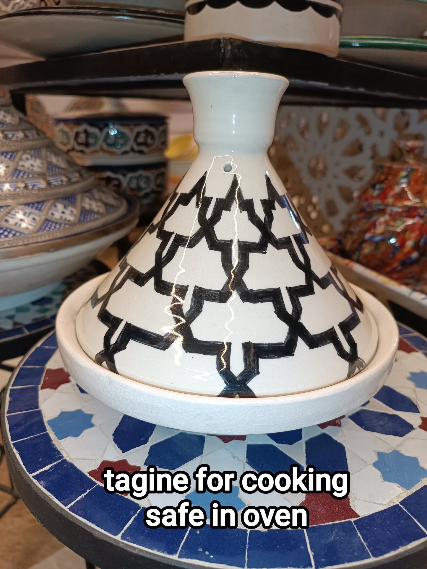 Moroccan Cooking Tagine – Handmade Ceramic Tagine for Oven Cooking