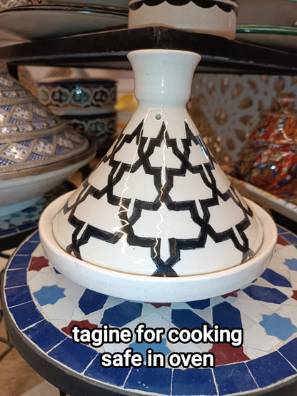 Moroccan Cooking Tagine – Handmade Ceramic Tagine for Oven Cooking