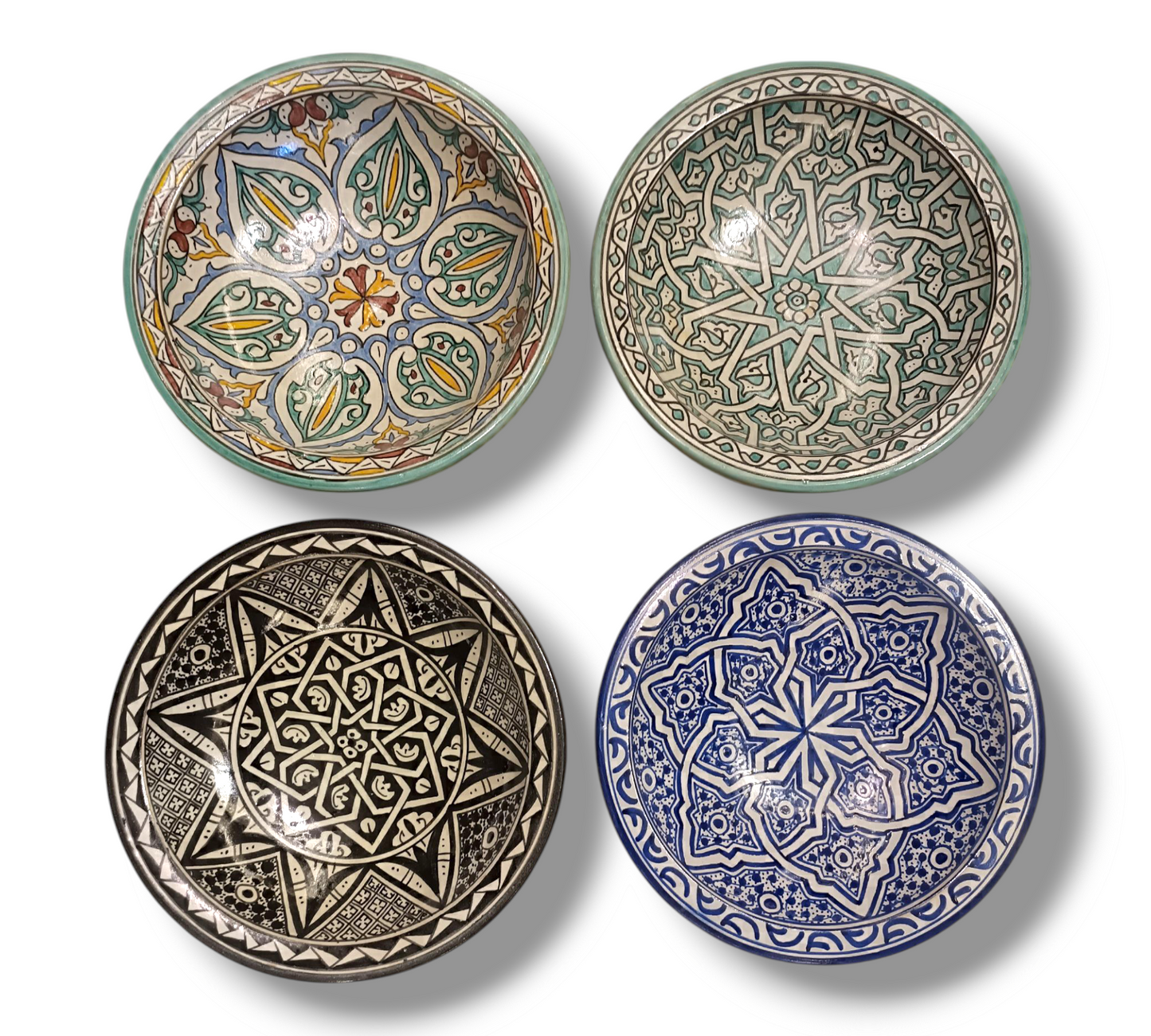 Hand-Painted Fez Dinner Plate – 30 cm