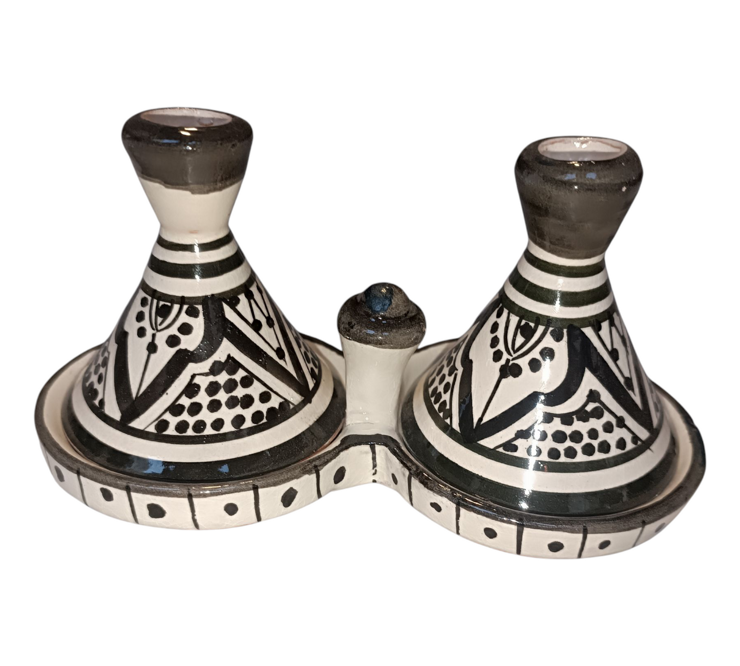 Handmade Moroccan Fes Spice Tagine – Lead-Free