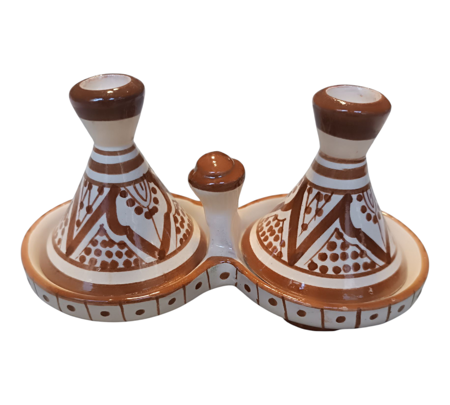 Handmade Moroccan Fes Spice Tagine – Lead-Free