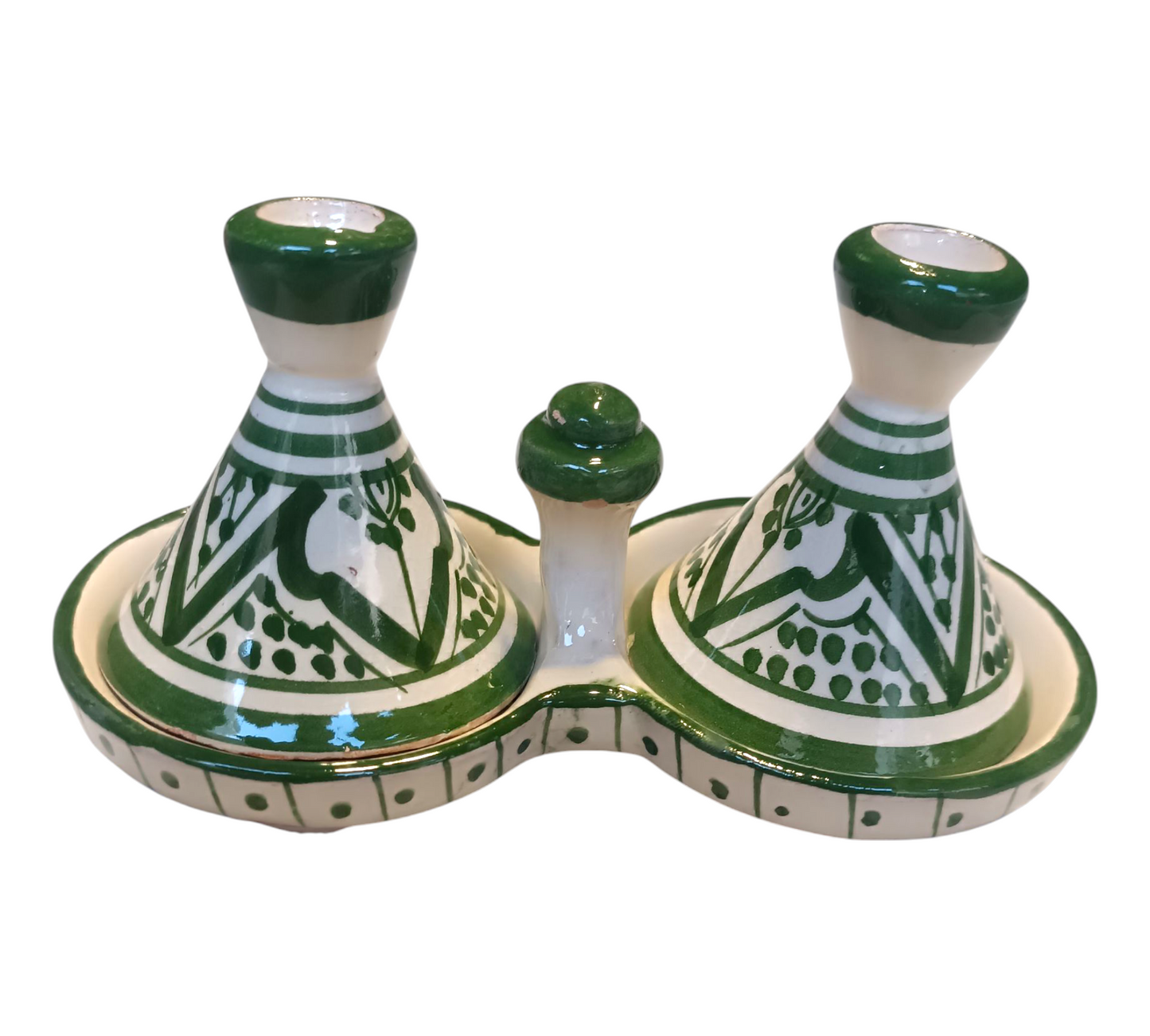 Handmade Moroccan Fes Spice Tagine – Lead-Free