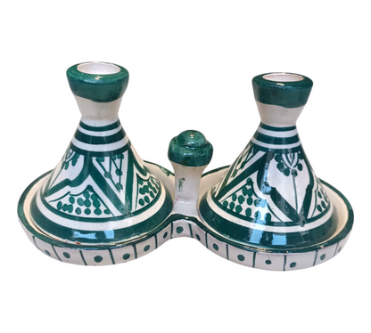 Handmade Moroccan Fes Spice Tagine – Lead-Free