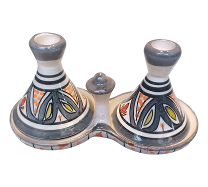 Handmade Moroccan Fes Spice Tagine – Lead-Free