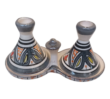 Handmade Moroccan Fes Spice Tagine – Lead-Free