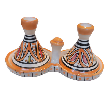 Handmade Moroccan Fes Spice Tagine – Lead-Free