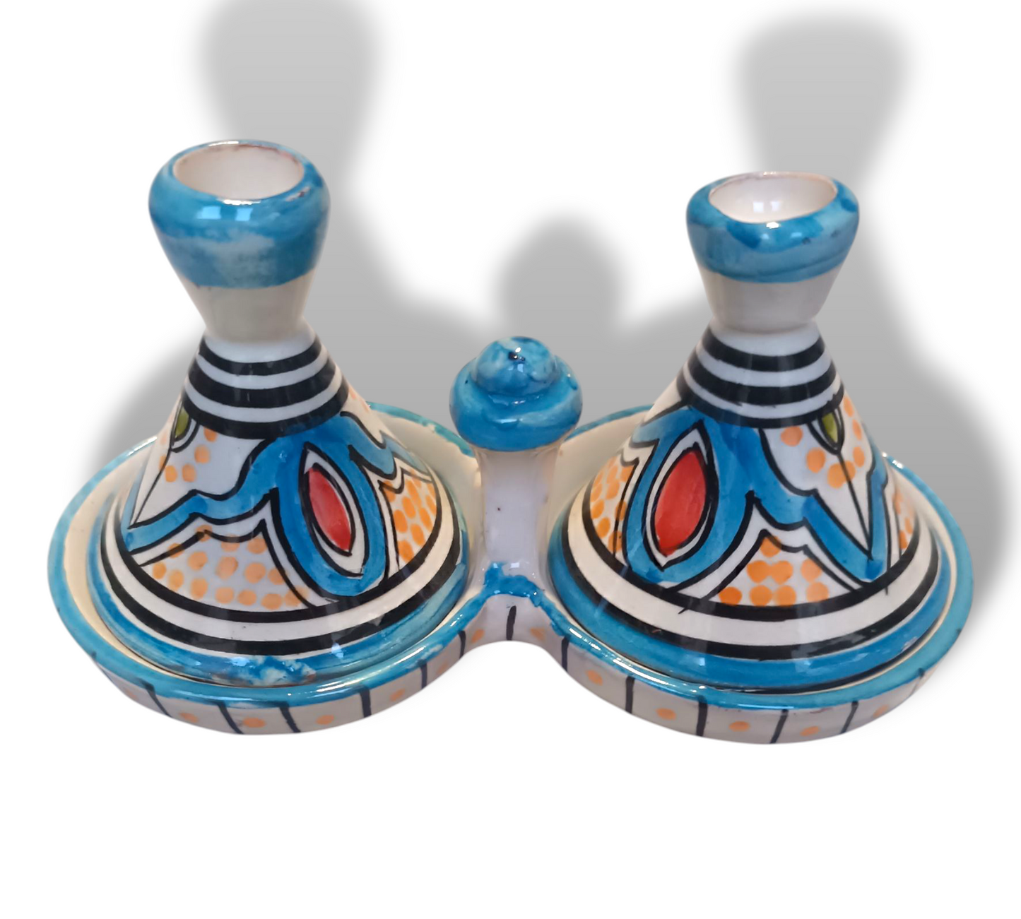 Handmade Moroccan Fes Spice Tagine – Lead-Free