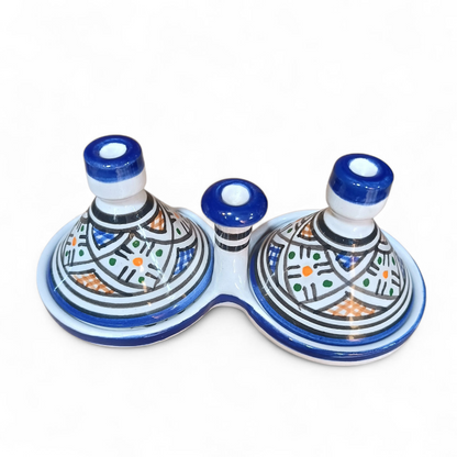 Handmade Moroccan Fes Spice Tagine – Lead-Free
