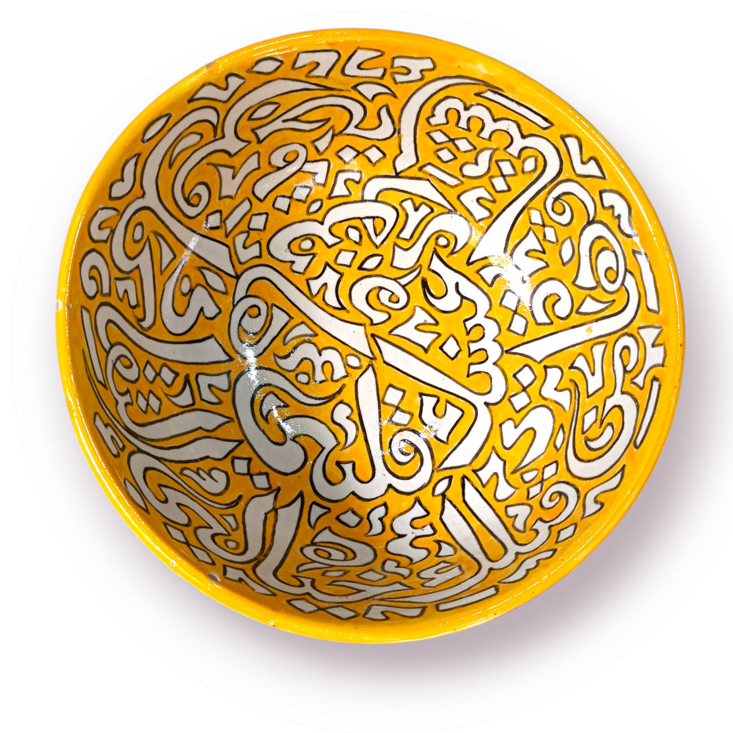 6 salad bowl handmade and hand painted