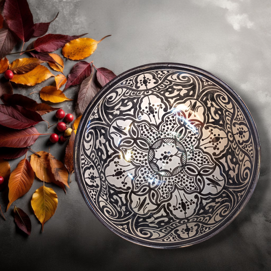 6 salad bowl handmade and hand painted