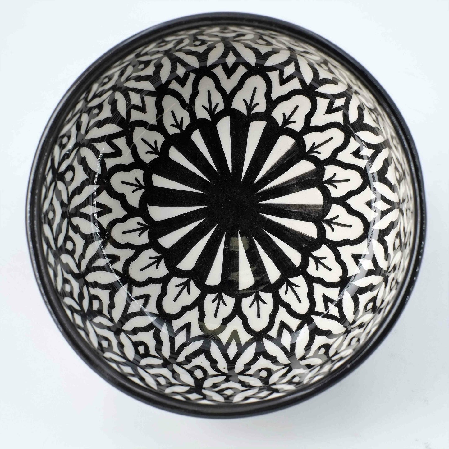 salad bowl from Fez - Morocco hand painted handcrafted piece