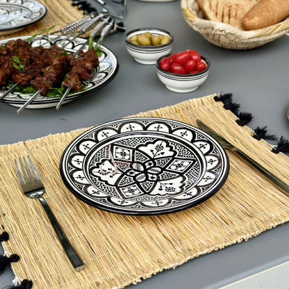 bowls service hand-painted dishwasher microwave safe (6 bowls)