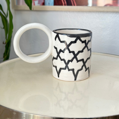 "Handmade & Hand-Painted Ceramic Mugs – Microwave & Dishwasher Safe"