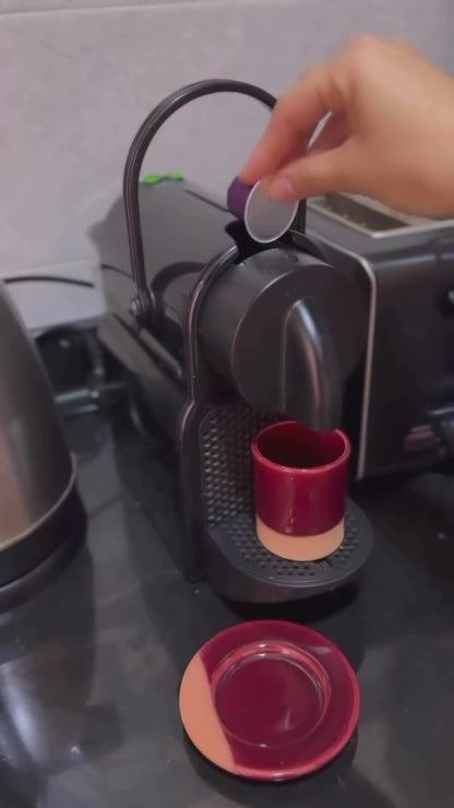 Coffee cups handmade pottery and hand painted fez pottery